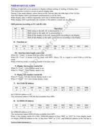 NHD-0116FZ-FL-GBW Datasheet Page 8