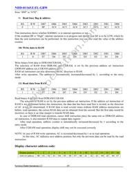 NHD-0116FZ-FL-GBW Datasheet Page 9