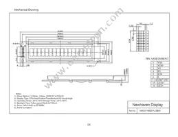 NHD-0116GZ-FL-GBW Datasheet Page 3