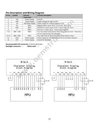 NHD-0116GZ-FL-GBW Datasheet Page 4