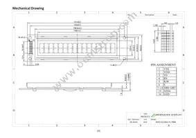 NHD-0116GZ-FL-YBW Datasheet Page 3