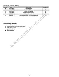 NHD-0116GZ-FSA-FBW Datasheet Page 2