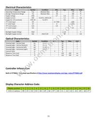 NHD-0116GZ-FSB-FBW Datasheet Page 5
