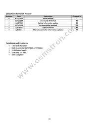 NHD-0116GZ-FSPG-FBW Datasheet Page 2