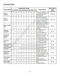 NHD-0116GZ-FSW-FBW Datasheet Page 6