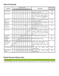 NHD-0116GZ-NSA-FBW Datasheet Page 6