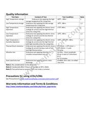 NHD-0116GZ-NSA-FBW Datasheet Page 12