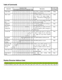 NHD-0116GZ-NSPG-FBW Datasheet Page 6