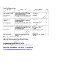 NHD-0116GZ-NSPG-FBW Datasheet Page 12