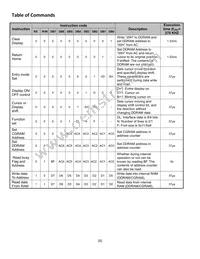 NHD-0116GZ-NSW-BBW Datasheet Page 6