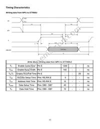 NHD-0116GZ-NSW-BBW Datasheet Page 7