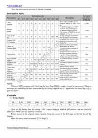 NHD-0140AZ-FL-YBW Datasheet Page 6