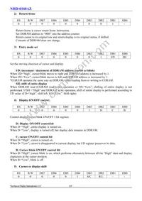 NHD-0140AZ-FL-YBW Datasheet Page 7