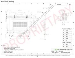 NHD-0208AZ-RN-GBW Datasheet Page 3