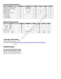 NHD-0208AZ-RN-GBW Datasheet Page 5