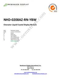 NHD-0208AZ-RN-YBW Cover