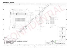 NHD-0208AZ-RN-YBW-33V Datasheet Page 3