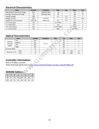 NHD-0208AZ-RN-YBW-33V Datasheet Page 5