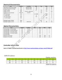 NHD-0208BZ-FL-GBW Datasheet Page 5