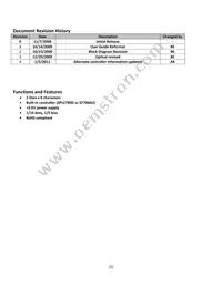 NHD-0208BZ-RN-YBW Datasheet Page 2