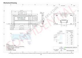 NHD-0216AW-IB3 Datasheet Page 3