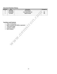 NHD-0216BZ-FL-GBW Datasheet Page 2