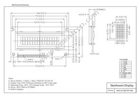 NHD-0216BZ-RN-YBW Datasheet Page 3