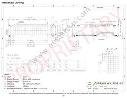 NHD-0216CW-AG3 Datasheet Page 3