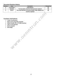 NHD-0216CW-AY3 Datasheet Page 2