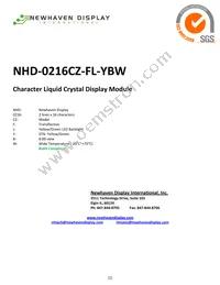 NHD-0216CZ-FL-YBW Cover