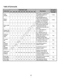 NHD-0216EZ-FL-GBW Datasheet Page 6