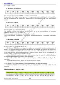 NHD-0216HZ-FL-GBW Datasheet Page 9