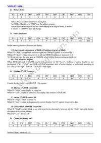 NHD-0216HZ-FL-YBW Datasheet Page 7