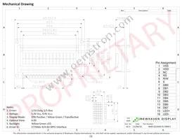 NHD-0216HZ-FL-YBW-C Datasheet Page 3