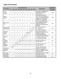 NHD-0216HZ-FL-YBW-C Datasheet Page 6