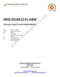 NHD-0216K1Z-FL-GBW Cover