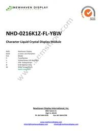 NHD-0216K1Z-FL-YBW Cover