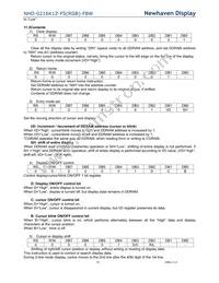 NHD-0216K1Z-FS(RGB)-FBW Datasheet Page 10