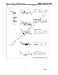 NHD-0216K1Z-FS(RGB)-FBW Datasheet Page 17