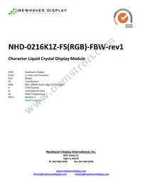 NHD-0216K1Z-FS(RGB)-FBW-REV1 Cover