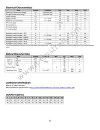 NHD-0216K1Z-FS(RGB)-FBW-REV1 Datasheet Page 5
