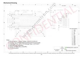 NHD-0216K1Z-FSB-FBW-L Datasheet Page 3