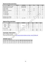 NHD-0216K1Z-FSR-FBW-L Datasheet Page 5