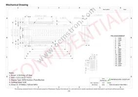 NHD-0216K1Z-FSW-FBW-L Datasheet Page 3
