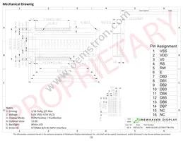 NHD-0216K1Z-FSW-FTW-FB1 Datasheet Page 3