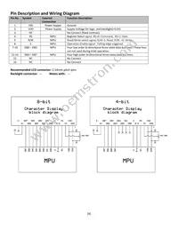 NHD-0216K1Z-FSW-FTW-FB1 Datasheet Page 4