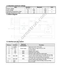 NHD-0216K1Z-NS(RGB)-FBW Datasheet Page 5