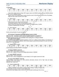 NHD-0216K1Z-NS(RGB)-FBW Datasheet Page 10