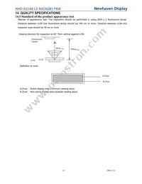 NHD-0216K1Z-NS(RGB)-FBW Datasheet Page 14