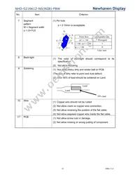 NHD-0216K1Z-NS(RGB)-FBW Datasheet Page 18